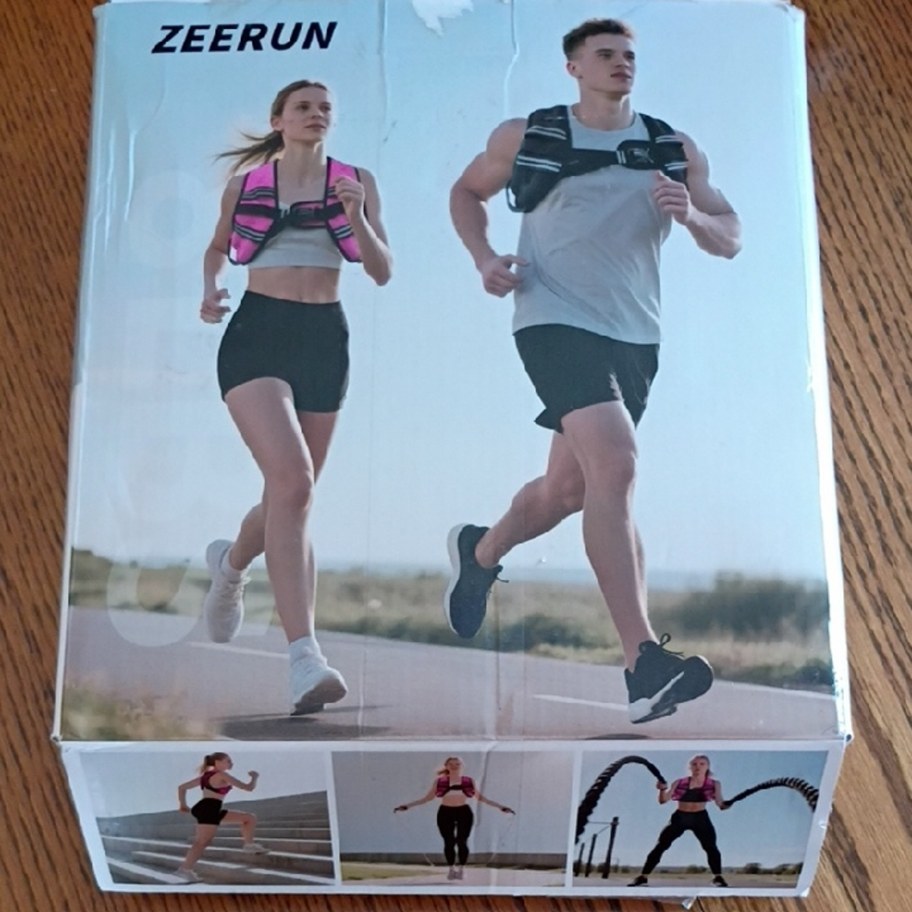 Zeerun Weighted Running Vest Set